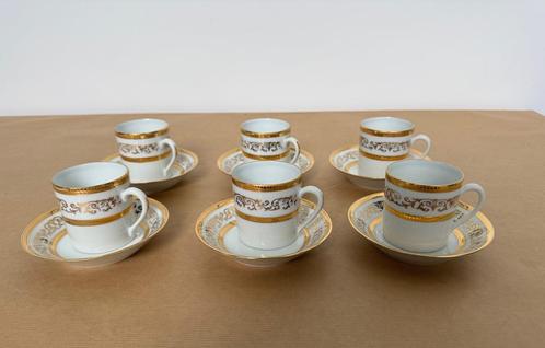 antieke porseleinen Limoges mokkakopjes, Antiek en Kunst, Antiek | Porselein, Ophalen