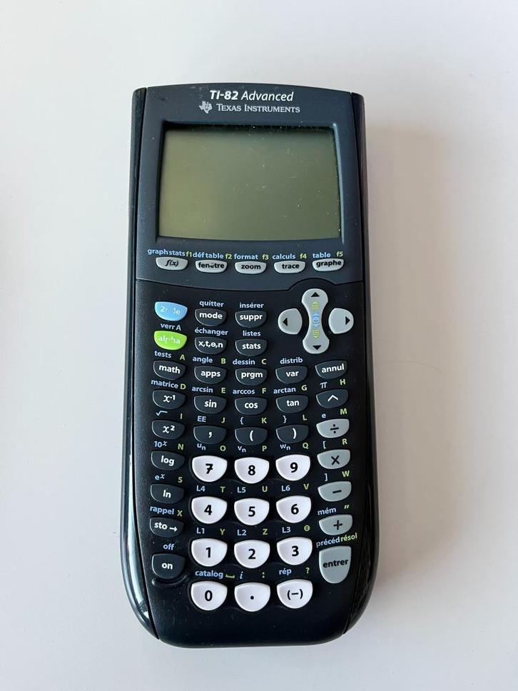 rekenmachine Texas Instruments TI-82 Advanced, Diversen, Rekenmachines, Zo goed als nieuw, Grafische rekenmachine, Ophalen