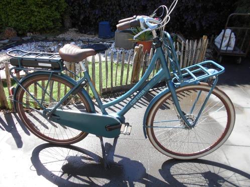 Te elektrische damesfiets CORTINA U4 8 speed ( STAAT DEFEKT), Fietsen en Brommers, Elektrische fietsen, Gebruikt, Cortina, 51 tot 55 cm