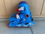 Decathlon Kinderskates Play3 blauw/rood (maat 30-32), Ophalen, Kinderen, Verstelbaar, Gebruikt