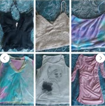 Lot vêtements femme s/m beschikbaar voor biedingen