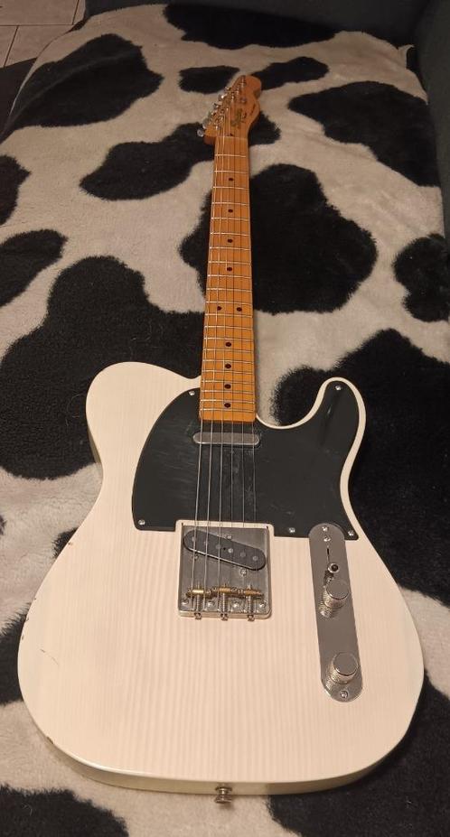 Squier/Fender Telecaster Classic Vibe 50's Butterscotch, Muziek en Instrumenten, Snaarinstrumenten | Gitaren | Elektrisch, Gebruikt