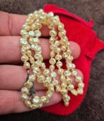 Heel fijne vintage parelketting met kleine pareltjes, Handtassen en Accessoires, Kettingen, Ophalen of Verzenden, Zo goed als nieuw
