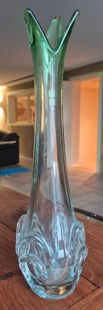 Vaas Val Saint Lambert Groen Vintage, Antiek en Kunst, Ophalen of Verzenden