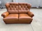 Zetel 2-zit Chesterfield style, Huis en Inrichting, Zetels | Zetels, Ophalen, Gebruikt, Rechte bank