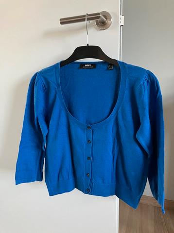 Korte top / cardigan Mexx in electric blue beschikbaar voor biedingen