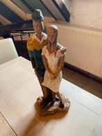 Hout beeld  Tyl en Nele, Ophalen