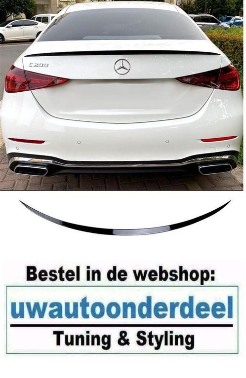 Spoiler Achterklep Voor MB C Klasse W206 AMG look Lip Flint, Auto diversen, Tuning en Styling, Verzenden
