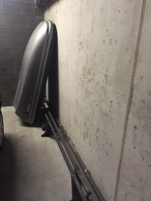 thule dakkoffer + bevestigingen, Auto diversen, Dakkoffers, Gebruikt, Ophalen