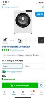 ‼️Wisberg Wasmasine NIEUW Ongeopend‼️, Elektronische apparatuur, Wasmachines, 6 tot 8 kg, Ophalen of Verzenden, Nieuw, Voorlader