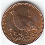 Gibraltár 1 penny, 1992 AA, Postzegels en Munten, Munten | Europa | Niet-Euromunten, Ophalen of Verzenden, Losse munt, Overige landen