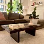 Salontafel Van Massief Edelhoud In Japandi Stijl, Huis en Inrichting, 50 tot 100 cm, Nieuw, 50 tot 100 cm, Minder dan 50 cm