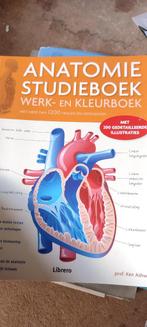 Boek : Anatomie studieboek, werk en kleurboek., Enlèvement ou Envoi, Neuf