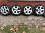 Wintervelgen met banden zeer goede staat 205 x 55 x 16 91H, Auto-onderdelen, Banden en Velgen, Ophalen, Gebruikt, 16 inch, Band(en)