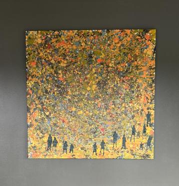 BonoB art 80x80 acrijl /linnen beschikbaar voor biedingen