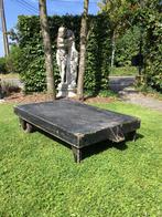 Industriële kar uit oude fabriek / industriële salontafel, Ophalen