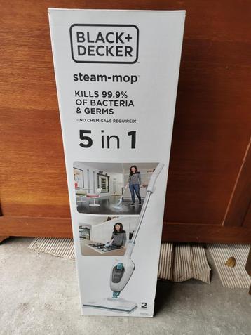 Black en decker steam mop beschikbaar voor biedingen