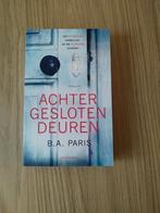 Boek te koop: B.A. Paris - Achter gesloten deuren, Europa overig, Ophalen of Verzenden, Zo goed als nieuw, B.A. Paris