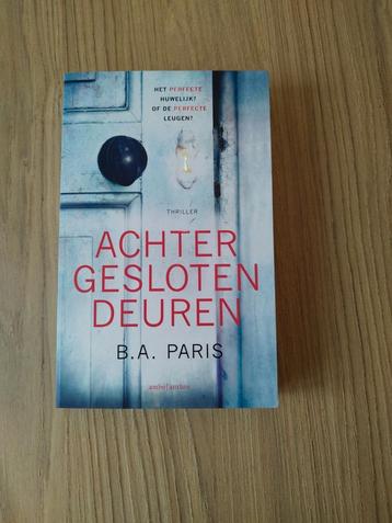 Boek te koop: B.A. Paris - Achter gesloten deuren beschikbaar voor biedingen