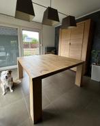 Massief eiken kast en tafel (ook apart te koop) moet zo snel, Huis en Inrichting, Ophalen, Zo goed als nieuw