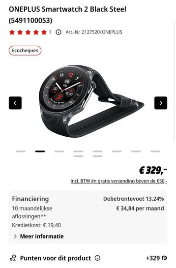 OnePlus Watch 2 - Zo goed als nieuw! beschikbaar voor biedingen