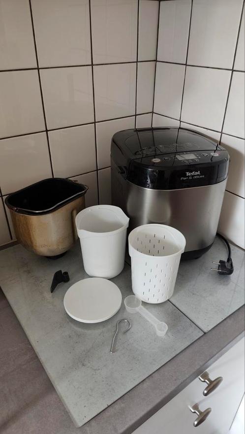 Moulinex broodbakmachine – gebruikte goede staat, Elektronische apparatuur, Broodbakmachines, Gebruikt, Met timer, 800 tot 1200 gram deeg