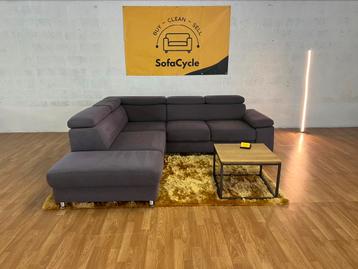 Donkergrijze Hoekzetel – Comfortabel & Functioneel beschikbaar voor biedingen