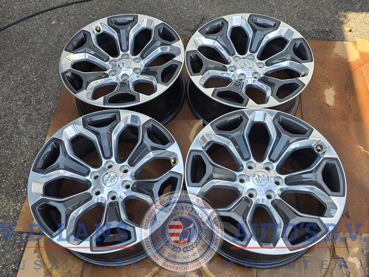 Originele Dodge RAM Limited velgen - 22 inch (2018 - heden), Auto-onderdelen, Banden en Velgen, Velg(en), Personenwagen, Gebruikt
