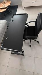 Gamingbureau + bureaustoel, Enlèvement, Avec roues, Comme neuf, Bureau