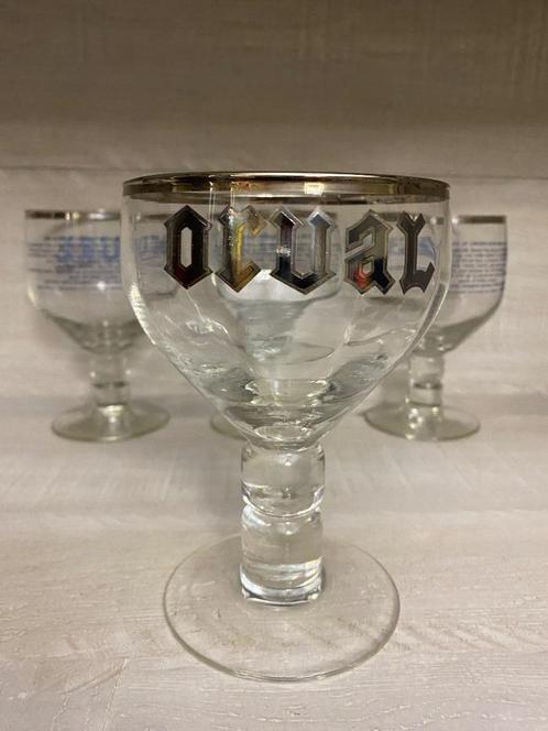 88/ TRES RARE Verre Orval écriture argentée !!!, Collections, Verres & Petits Verres, Comme neuf, Verre à bière, Enlèvement