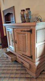 Salle à manger en chêne massif, Maison & Meubles, Enlèvement