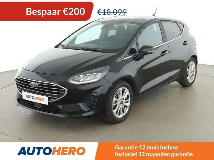 Ford Fiesta 1.0 EcoBoost Mild-Hybrid Titanium X (bj 2024), Auto's, Ford, Te koop, Fiësta, ABS, Achteruitrijcamera, Adaptive Cruise Control