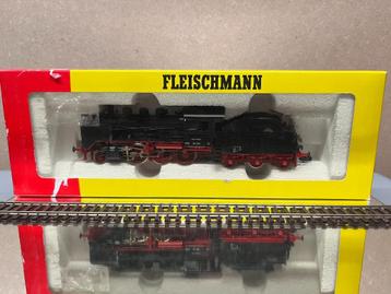 Fleischmann 4142 locomotief type BR24 DB Digital, Hobby en Vrije tijd, Fleischmann, Ophalen of Verzenden, Zo goed als nieuw, Gelijkstroom