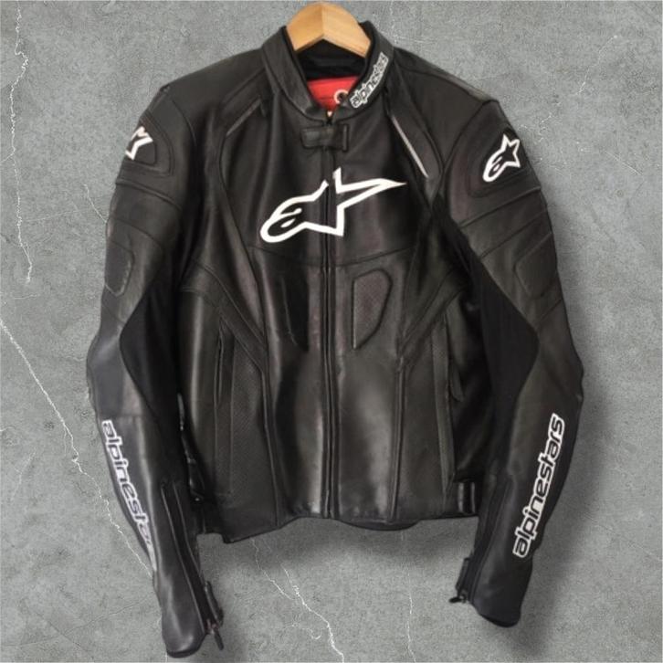 Alpinestars Eur50 leren motorjack, Motoren, Kleding | Motorkleding, Jas | leer, Heren, Nieuw zonder kaartje, Ophalen of Verzenden