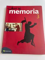 Boek geschiedenis memoria 3, Secondaire, Histoire, Utilisé, Enlèvement ou Envoi
