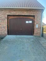 Meranti garage poort met werkende motor, Ophalen, Hout, Garagedeur