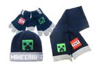 Minecraft Winterset: Handschoenen, Muts, Sjaal, Kinderen en Baby's, Kinderkleding | Mutsen, Sjaals en Handschoenen, Setje, Minecraft