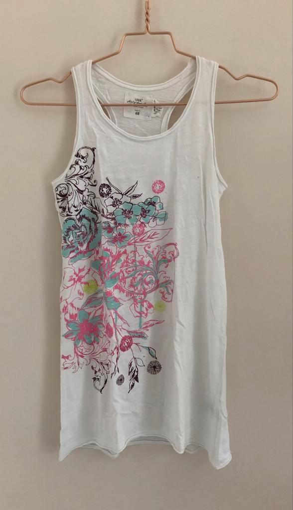 lang mouwloos topje H&M 146 152, Kinderen en Baby's, Kinderkleding | Maat 146, Gebruikt, Meisje, Overige typen, Ophalen of Verzenden