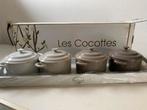 4 mini cocottes- nieuw, Huis en Inrichting, Ophalen, Keramiek, Nieuw, Kom(men)