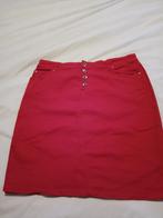 Rode jeansrok 46, Kleding | Dames, Rokken, Zo goed als nieuw, Maat 46/48 (XL) of groter, Ophalen, Rood
