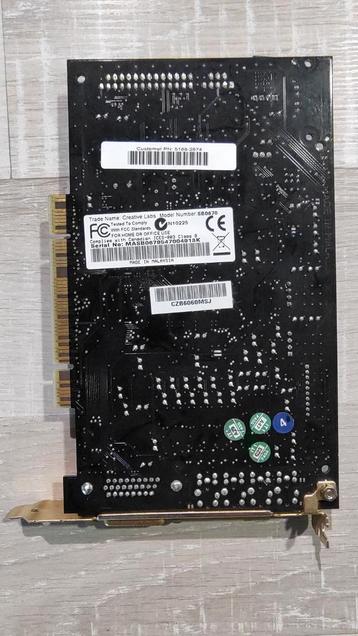 Creative labs sound blaster PCI kaart model SB0670, Computers en Software, Geluidskaarten, Ophalen, Zo goed als nieuw, Intern