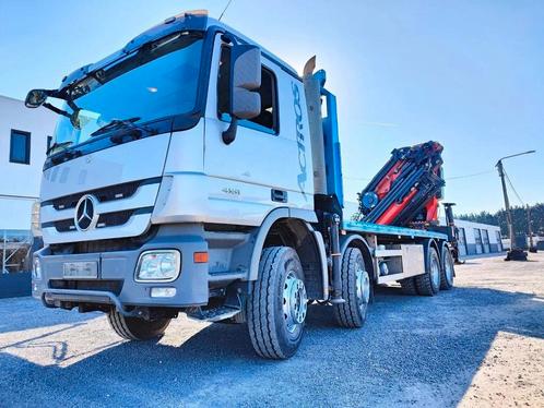 Mercedes-Benz Actros 4151 V8 8x4 Palfinger PK78002, Auto's, Vrachtwagens, Bedrijf, Te koop, Mercedes-Benz, Diesel, Euro 5, Automaat