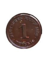 Oude munten Duitsland - 1 Reichspfenning, Gebruikt, Ophalen of Verzenden