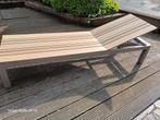 Zeer sterk tuin ligbed.
2 meter lang, 60  cm breed en 36 cm, Ophalen, Zo goed als nieuw, Aluminium