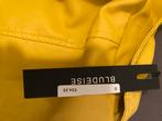 Leren jas mustard yellow, Kleding | Dames, Geel, Nieuw, Ophalen of Verzenden, Maat 36 (S)