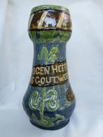 Vlaams Torhouts aardewerk vaas met spreuk LMV, Antiek en Kunst, Ophalen of Verzenden