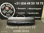 Peugeot 207 207CC Cabriolet Achterbumper 2006-2012, Auto-onderdelen, Gebruikt, Ophalen of Verzenden, Bumper, Achter