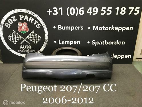 Peugeot 207 207CC Cabriolet Achterbumper 2006-2012, Auto-onderdelen, Carrosserie, Bumper, Achter, Gebruikt, Ophalen of Verzenden