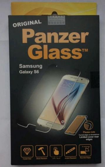 Glazen schermbeschermer Samsung Galaxy S6 in de verpakking beschikbaar voor biedingen