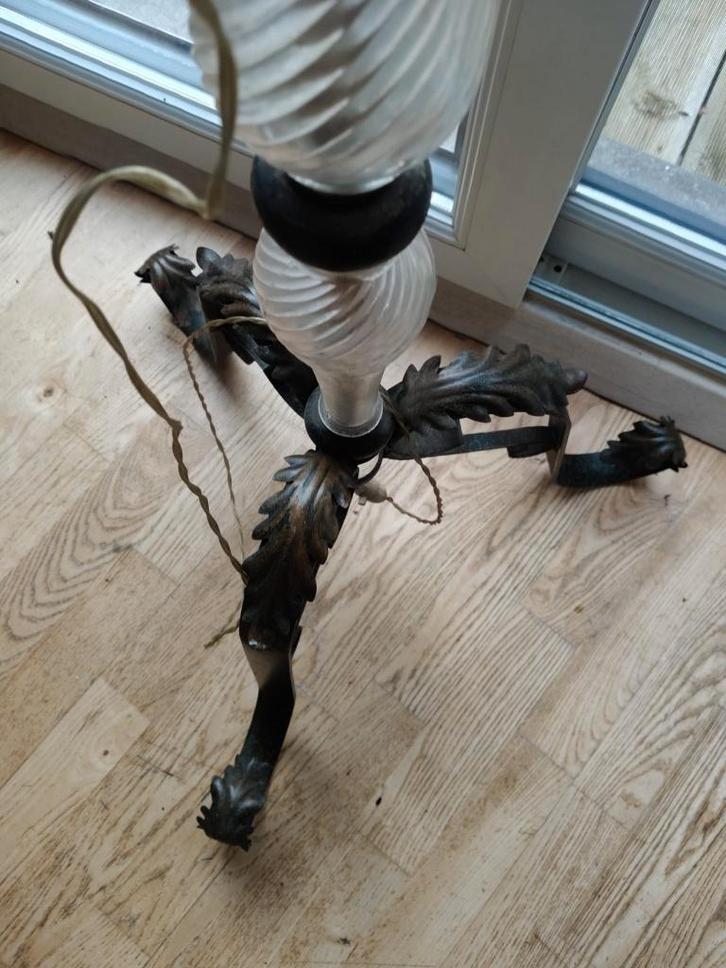 Luxe antieke vloerlamp, Antiek en Kunst, Antiek | Verlichting, Ophalen